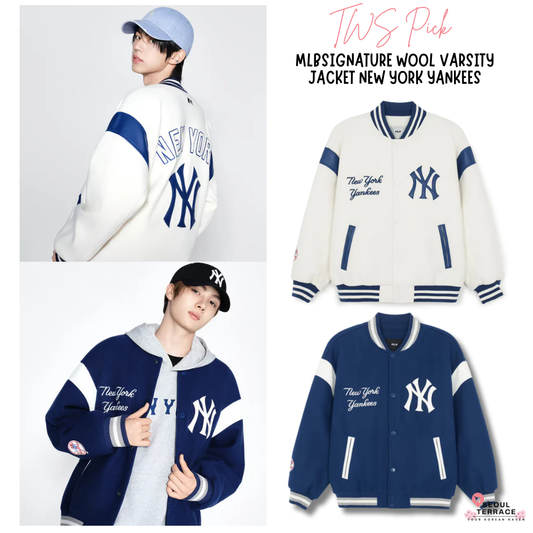 [TWS Pick] MLB Signature Wool Varsity Jacket New York Yankees