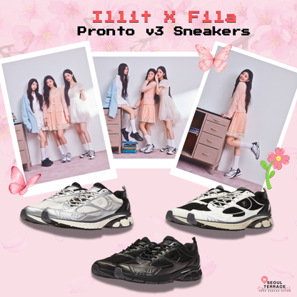 [Illit Pick] 26SS Fila Pronto V3 Sneakers