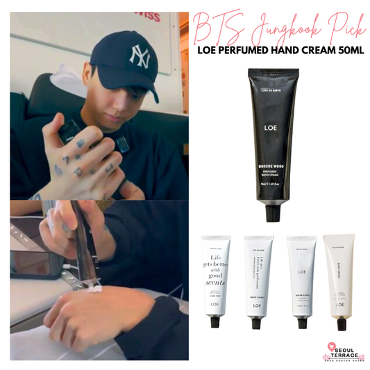 [BTS Jungkook Pick] LOE Perfume Hand Cream 50ml (Vegan)