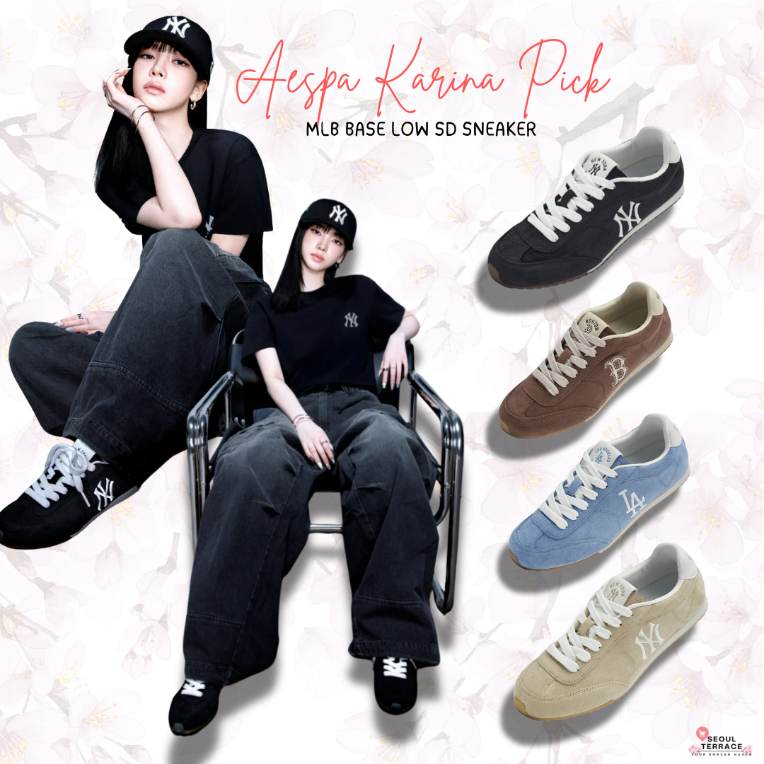 [Aespa Karina Pick 26 Summer] MLB Base Low SD Sneaker