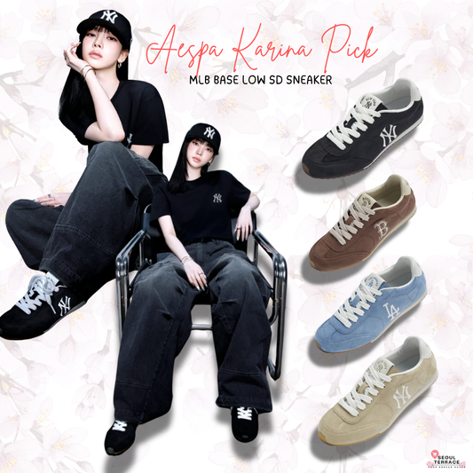 [Aespa Karina Pick 26 Summer] MLB Base Low SD Sneaker