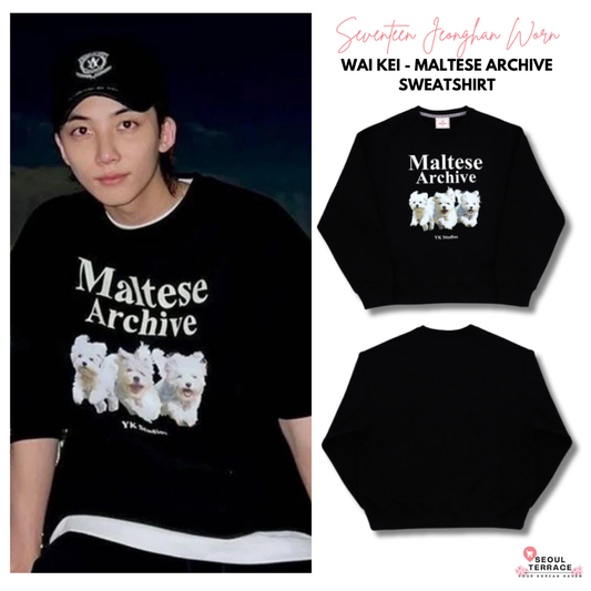 [Seventeen Jeonghan Worn] Wai Kei - Maltese Archive Sweatshirt