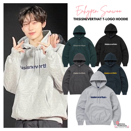 [Enhypen Sunwoo Worn] Thisisneverthat T-Logo Hoodie