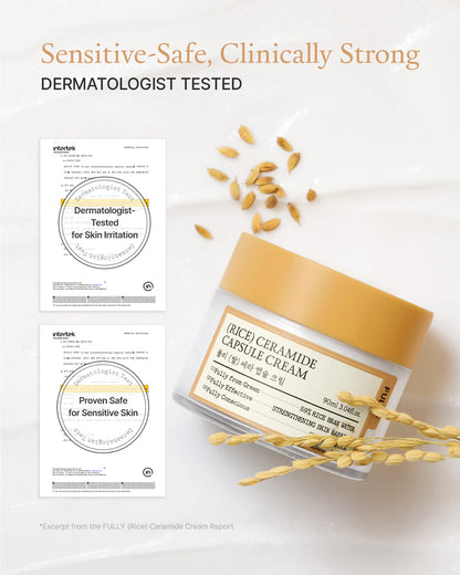 [Uhm Jung-hwa Pick /Moisturizing Glow] Fully Rice Ceramide Capsule Cream 90ml