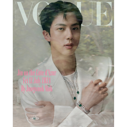 BTS JIN - Vogue Special Edition Magazine - October 2024