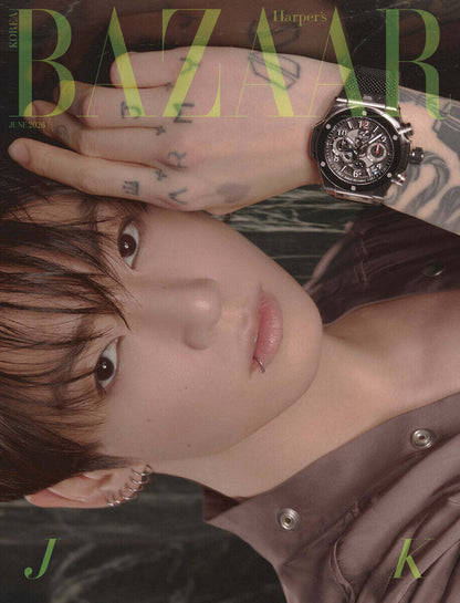 [BTS] JUNGKOOK - HARPER'S BAZAAR KOREA MAGAZINE JUNE 2026 (RANDOM COVER)