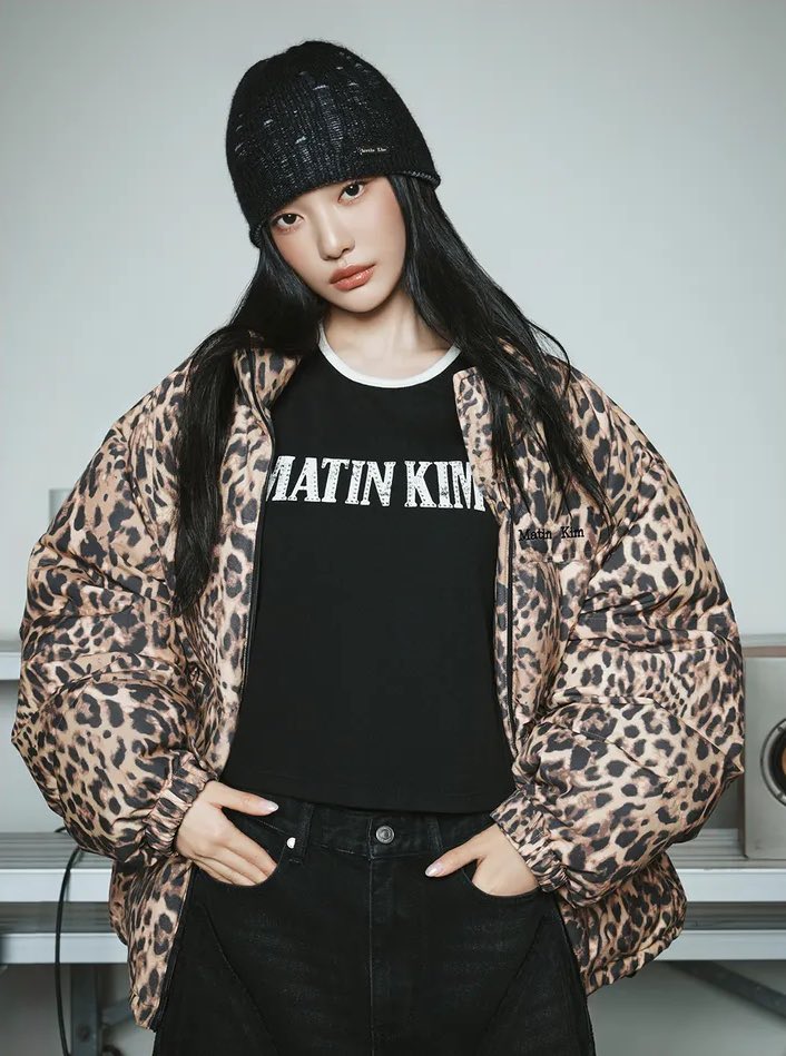 [Aespa Ningning Worn] Matin Kim Vintage layer Knit Beanie