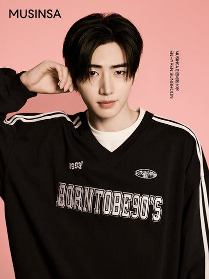 [Enhypen Sunghoon Worn] 1993 Studio 90S Track Sweatshirt