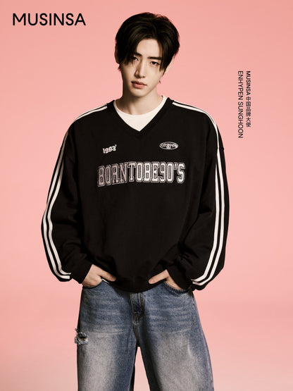 [Enhypen Sunghoon Worn] 1993 Studio 90S Track Sweatshirt