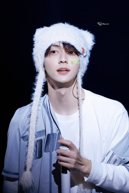 [TXT Soobin & Beomgyu Worn] LMC Teddy Fluffy Beanie