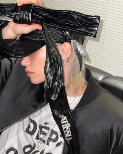 [Straykids Felix Worn] Atiissu FLX Cap Black