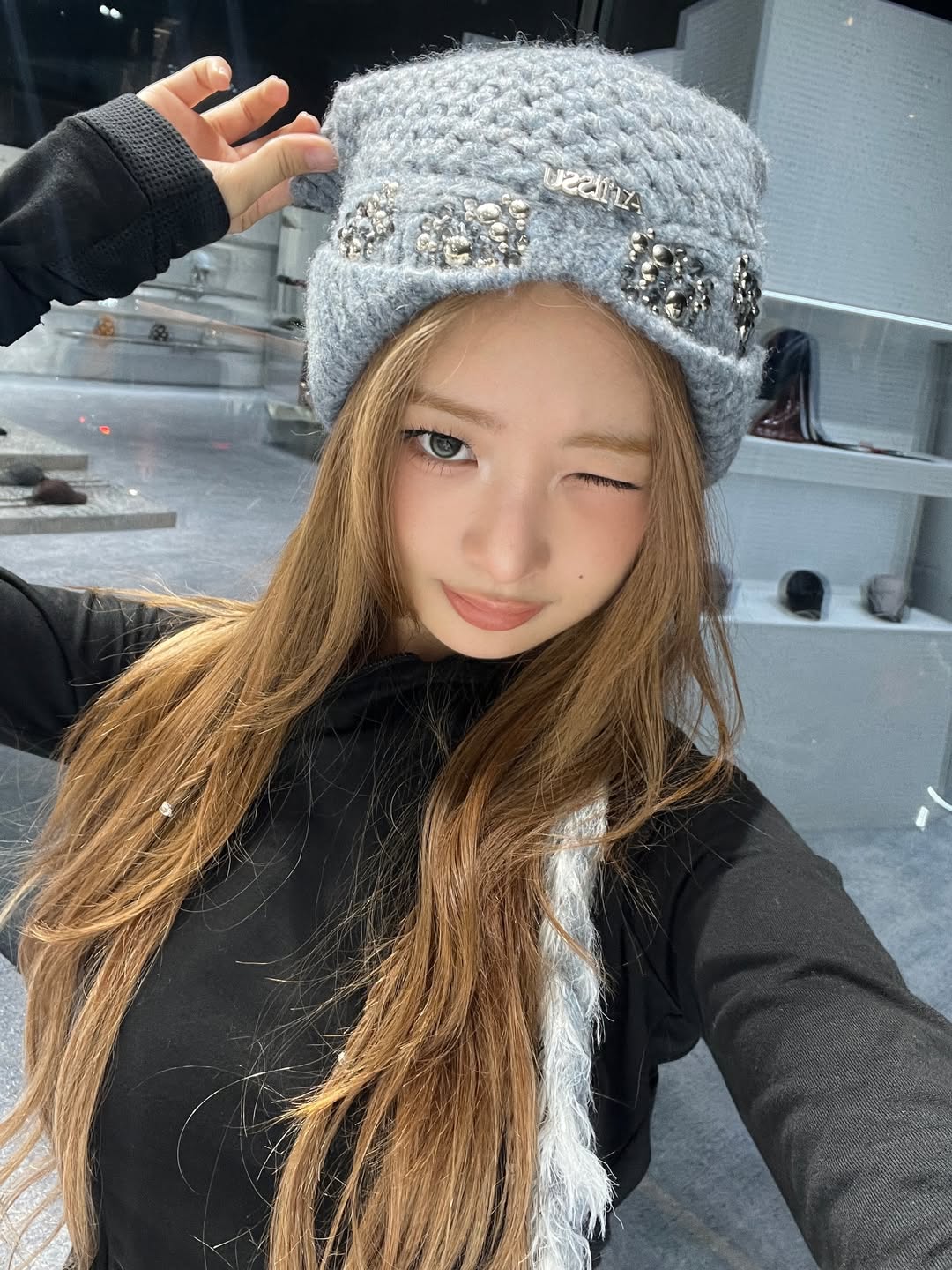 Straykids Felix & Ive Rei Worn] Atiissu Yoda Beanie – SEOUL TERRACE