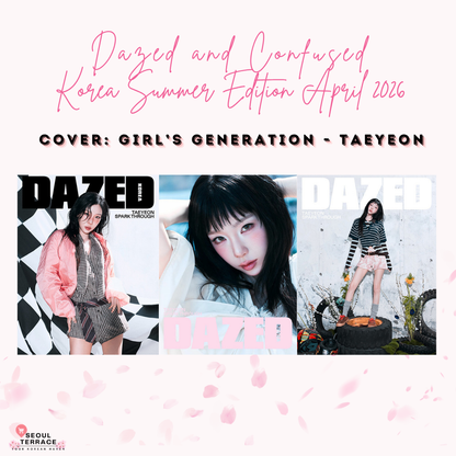 TAEYEON - Dazed & Confused Korea Summer Edition Magazine April 2026 (RANDOM)