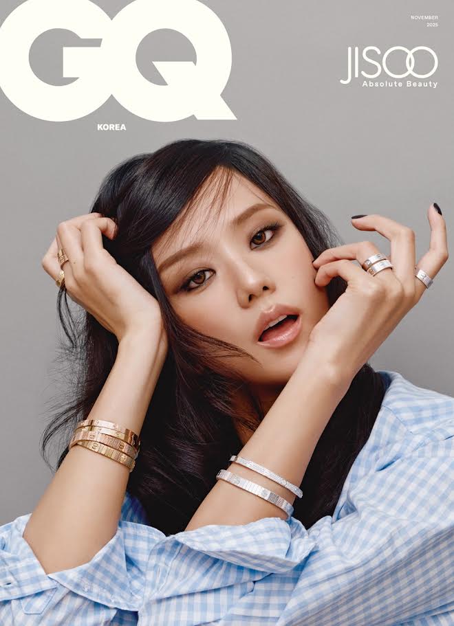 GQ Korea Magazine November 2025 Cover: Blackpink Jisoo