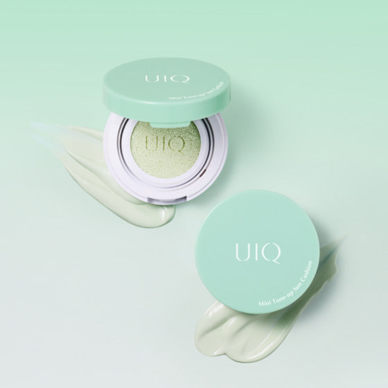 UIQ Biom Remedy Mini Tone-Up Sun Cushion (Choose 1 of 2 colors) (Green/Purple)