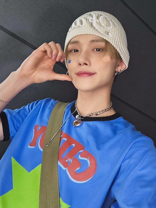 [TXT Yeonjun Pick] GD Star Tee_Blue
