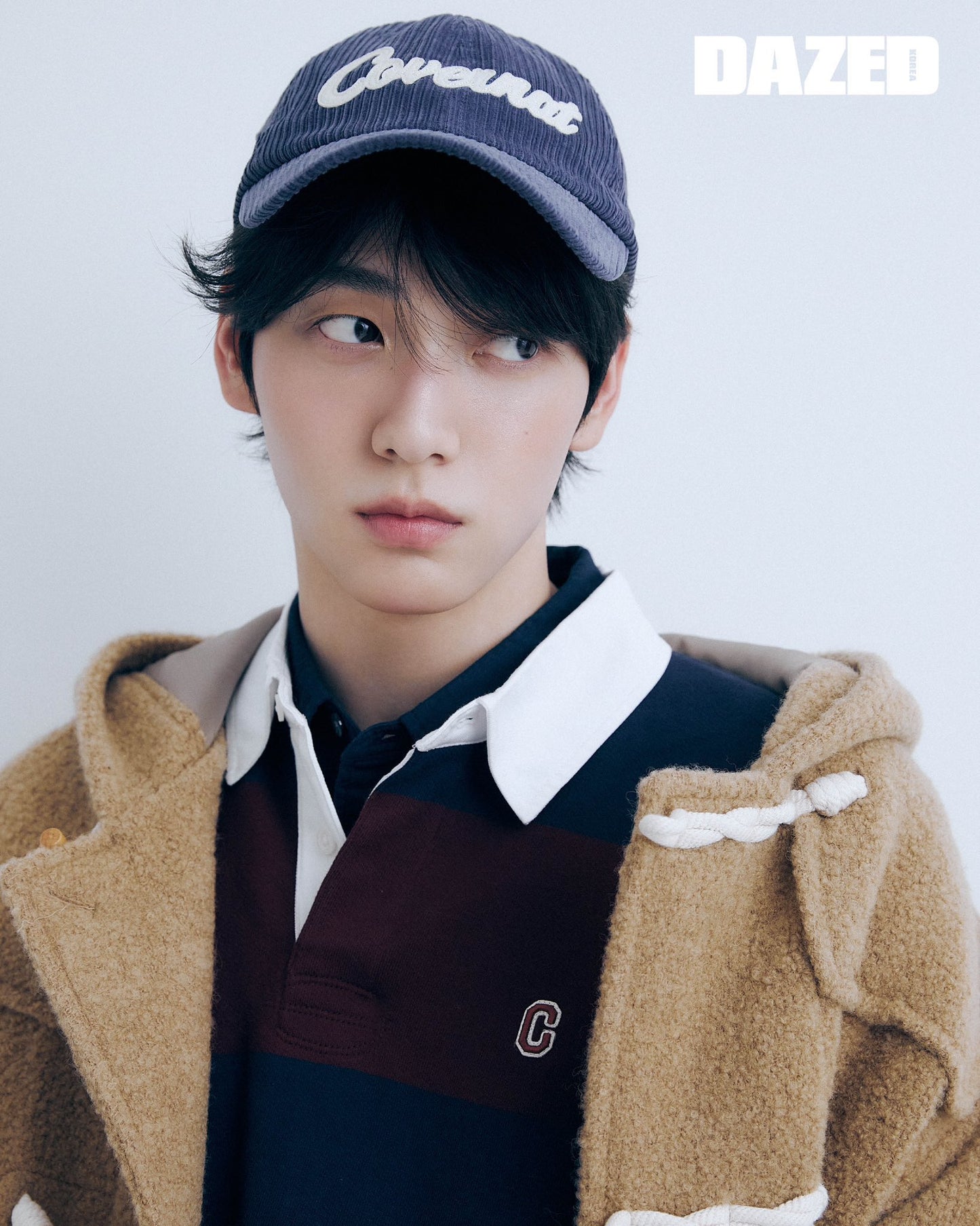 [TXT Soobin Worn] Covernat Authentic Applique Corduroy Ball Cap