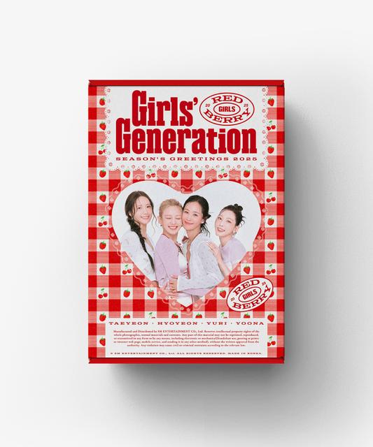 Girls' Generation 2025 Season's Greetings Calendar - Desk Diary