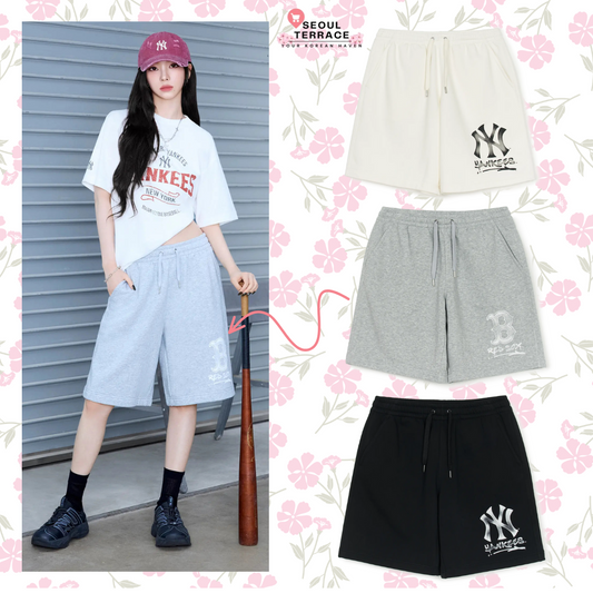 [Aespa Karina Pick] MLB Basic Big Logo 6-part Shorts
