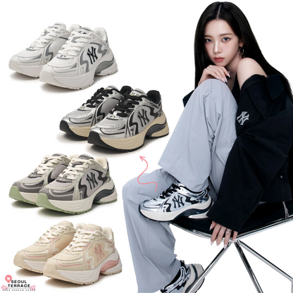 [Aespa  Karina Worn] MLB Curve Runner New York Yankees Shoes