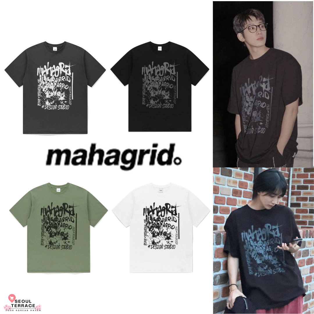[Seventeen Jeonghan Wonwoo Pick] Mahagrid Corp tee