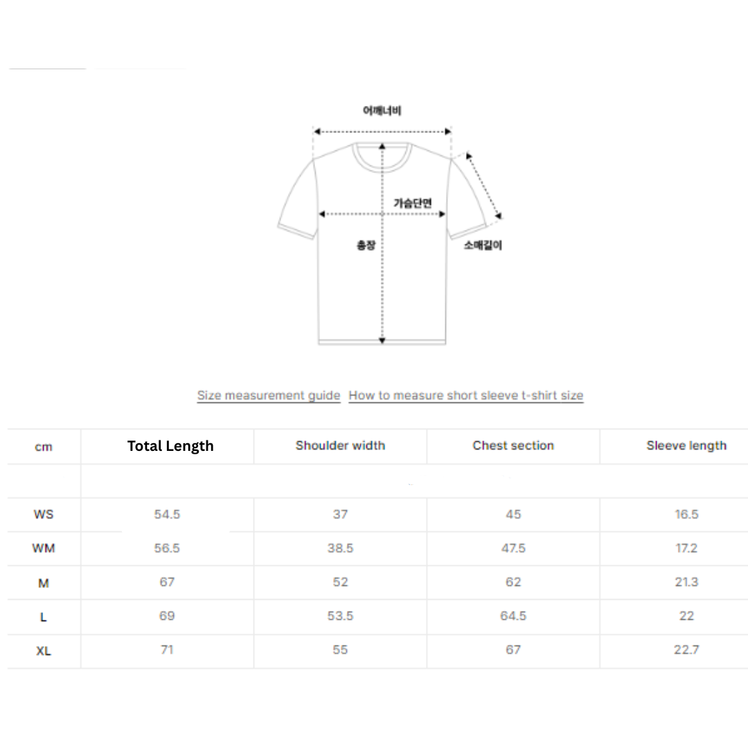 [Kpop Fave Pick] Satur Logo Embroidered Voyage Short Sleeve T-Shirt