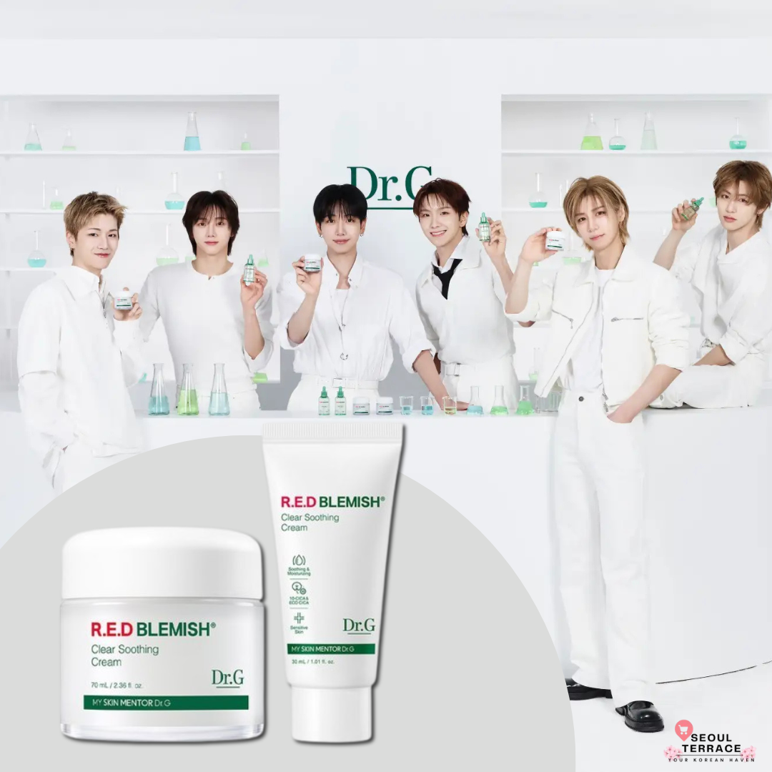 [Boynextdoor Pick] Dr.G Red Blemish Clear Soothing Cream 70ml (+30ml tube)