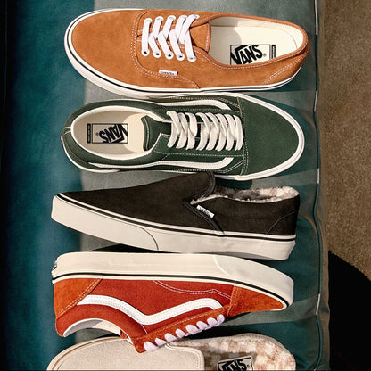 [Cortis X Vans] Authentic Suede Shoes_Brown