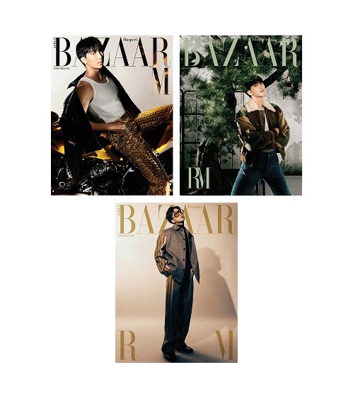 HARPER'S BAZAAR KOREA SEPTEMBER 2O25 ISSUE COVER: BTS NAMJOON RM