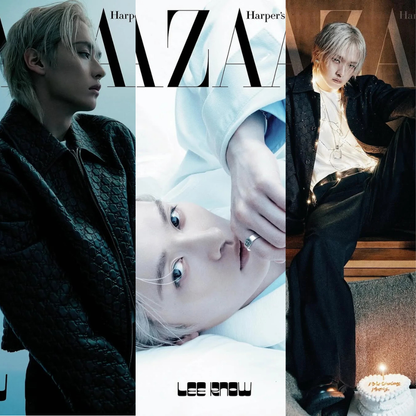 HARPER'S BAZAAR KOREA MAGAZINE NOVEMBER 2025 COVER : Stray Kids LEE KNOW