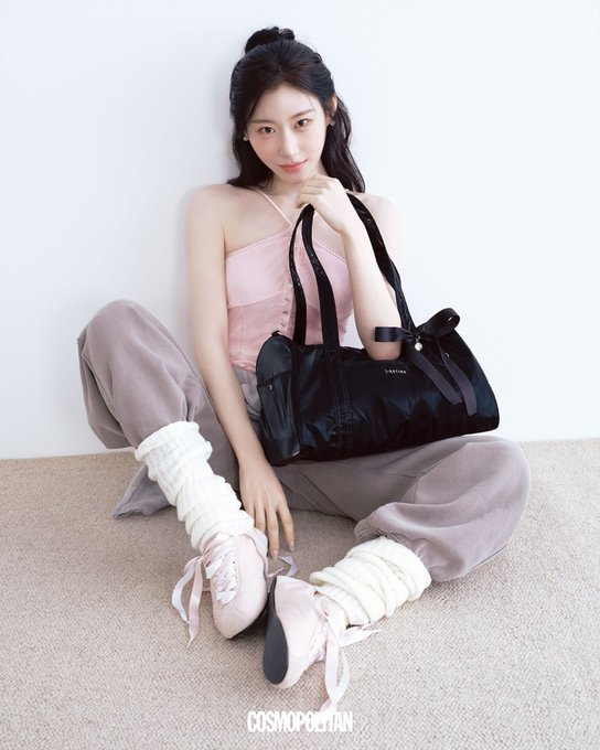 [Itzy Chaeryeong Pick] J.ESTINA BALLO LG Boston Shoulder Bag