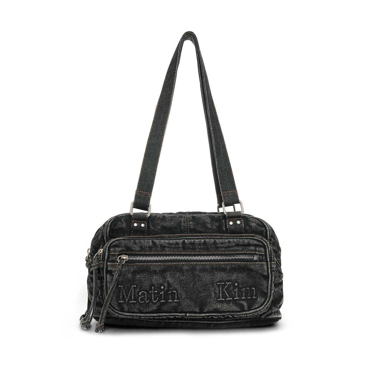 [Aespa Ningning Worn] Matin Kim Matin Dust Denim One Pocket Shoulder Bag