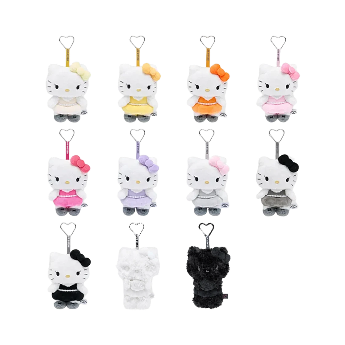 HELLO KITTY x JISOO Plush Keychain Official Collection