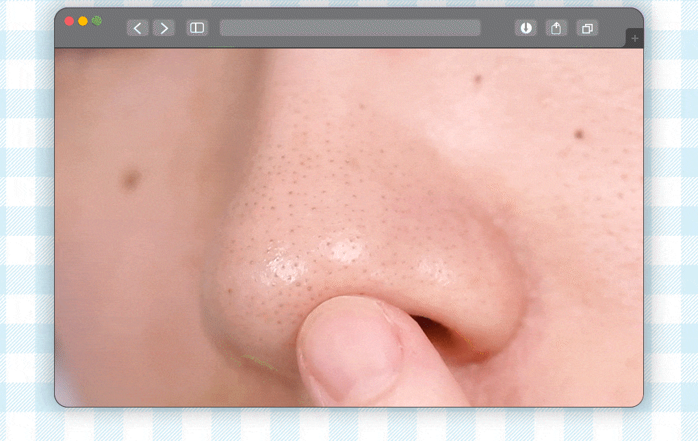 [Hello Kitty X Ilso Natural Mild Clear Nose Pack 10 Sheets (+Hello Kitty Pouch + 20 Extruded Cotton Swabs)