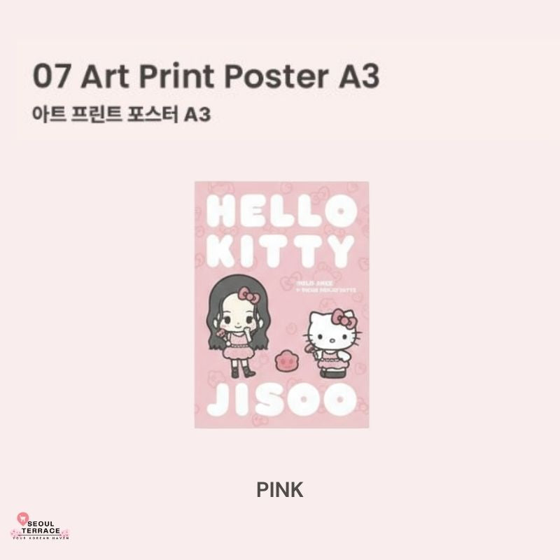 [HELLO KITTY x JISOO] Official Merch Collab