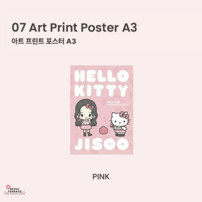 [HELLO KITTY x JISOO] Official Merch Collab