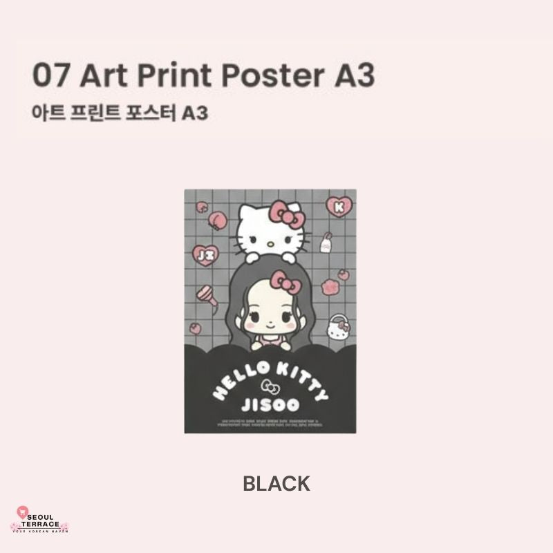 [HELLO KITTY x JISOO] Official Merch Collab