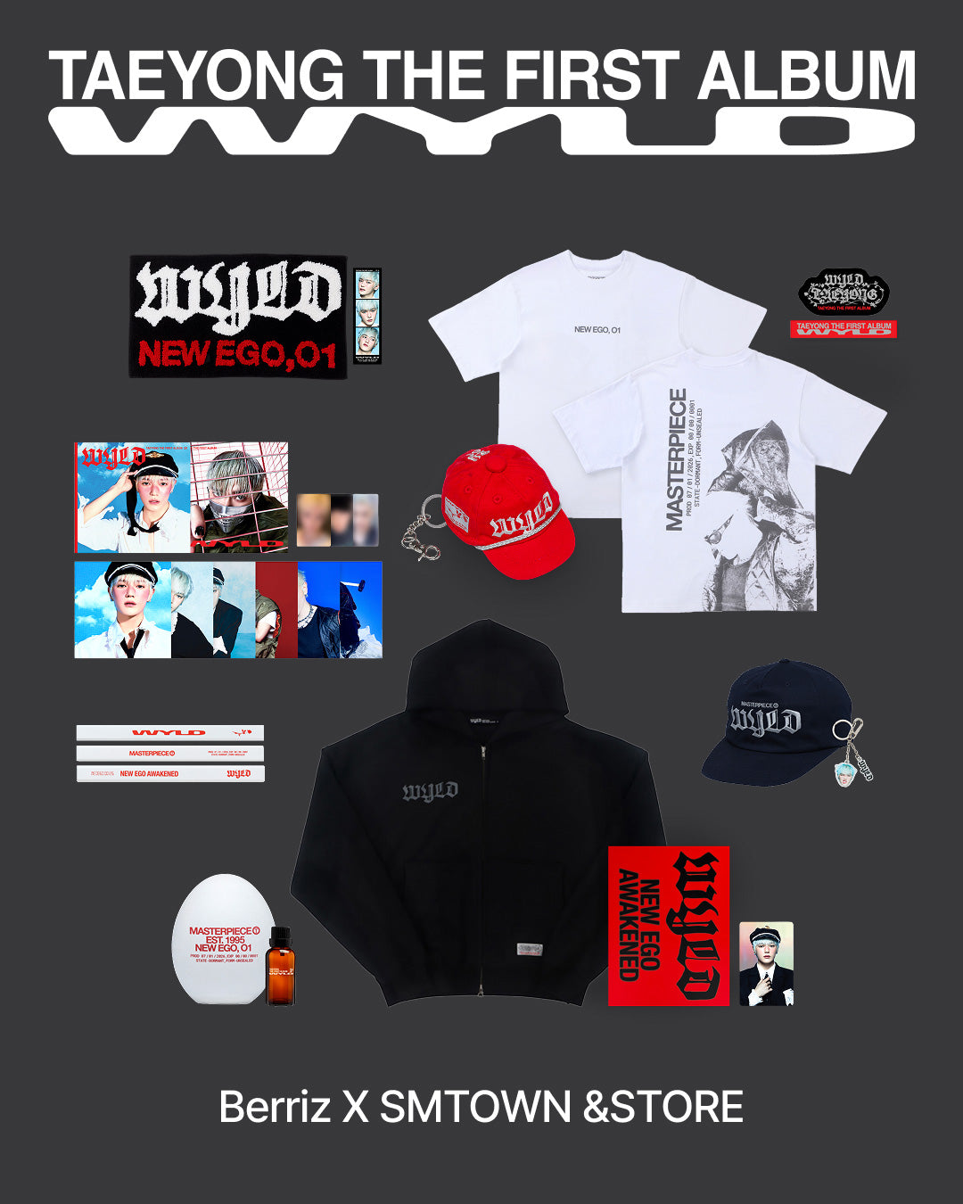 TAEYONG - WLYD THE FIRST ALBUM OFFICIAL MERCH MD