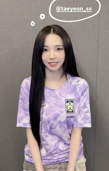 [Aespa Karina worn] NIKE South Korea 2026 Stadium Away Dri-FIT Soccer Replica Jersey M - Space Purple:Amethyst Tint