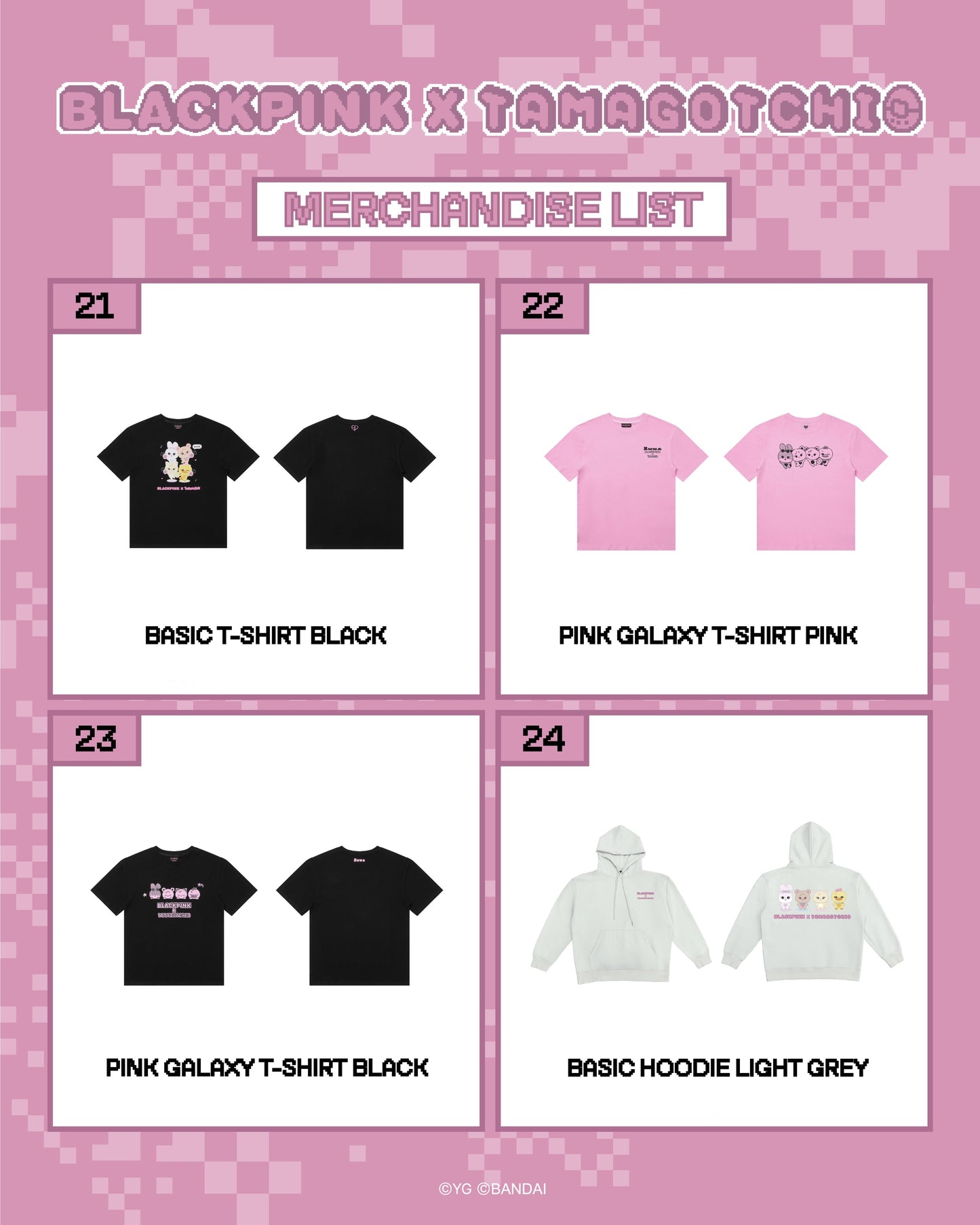 BLACKPINK × TAMAGOTCHI MERCH MD - SEOUL POP-UP STORE