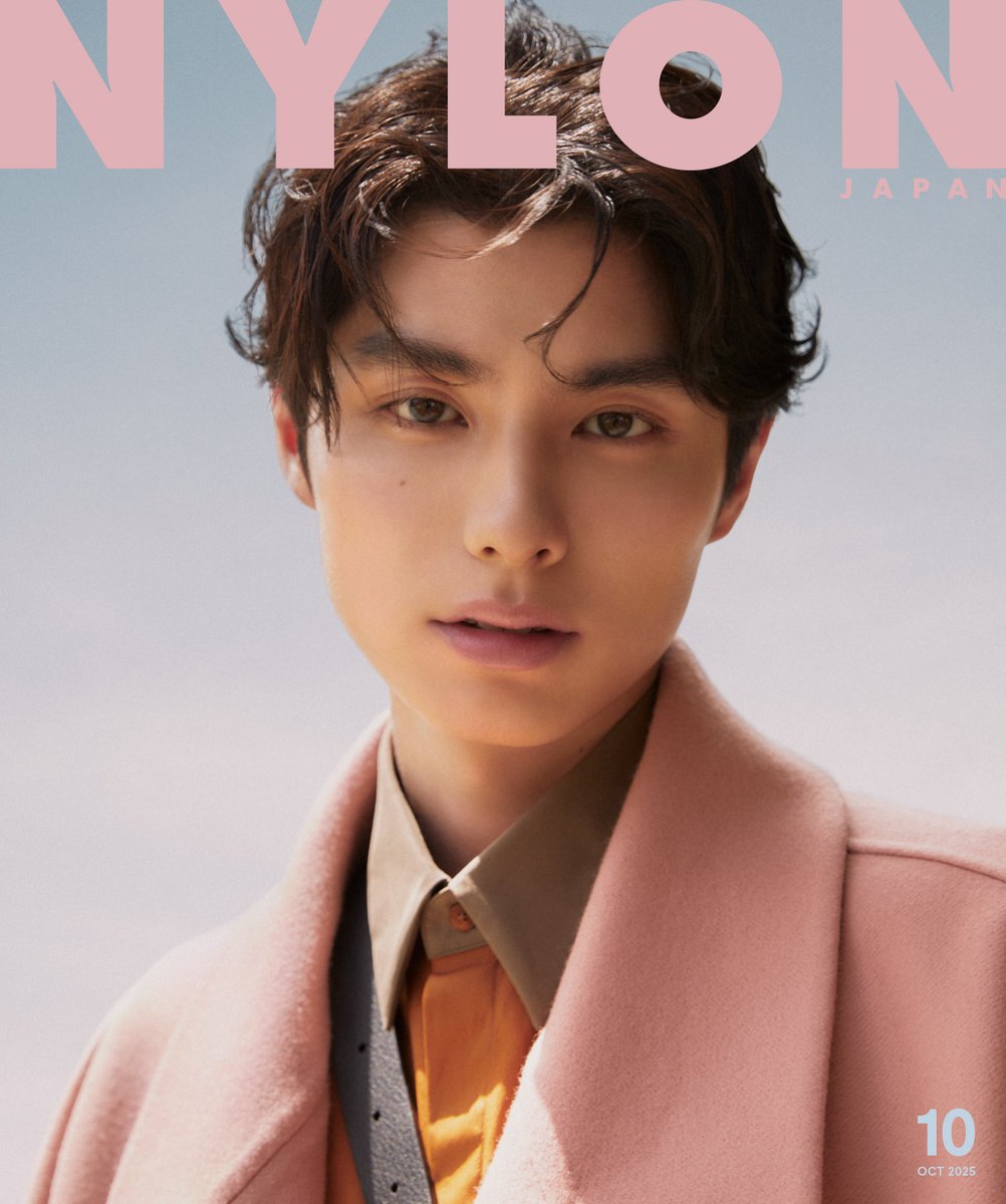 NYLON JAPAN MAGAZINE OCTOBER 2025 [ HONDA KYOYA & HUENING KAI ]