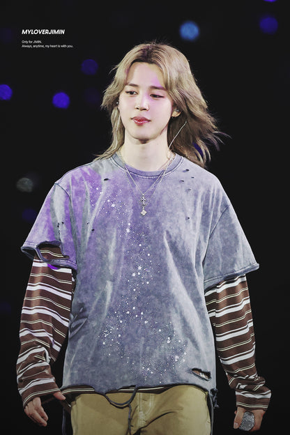 [BTS Jimin Worn] SCUDO Shell Drop Plain Necklace [Extrabold]