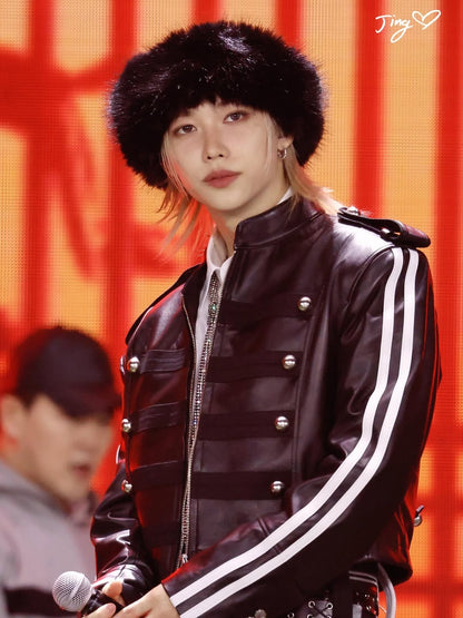 [Straykids Felix & Ive Rei Worn]  Atiissu Furrow Bucket Hat