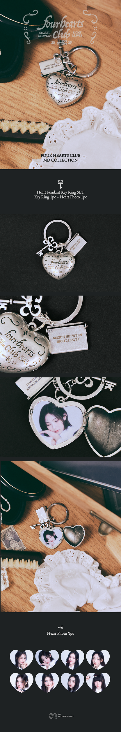 Hearts2Hearts ‘Four Hearts Club’ Official Merch