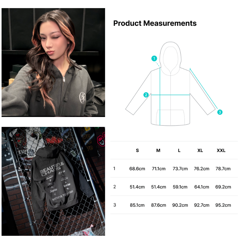 KATSEYE : THE BEAUTIFUL CHAOS TOUR Official Merch