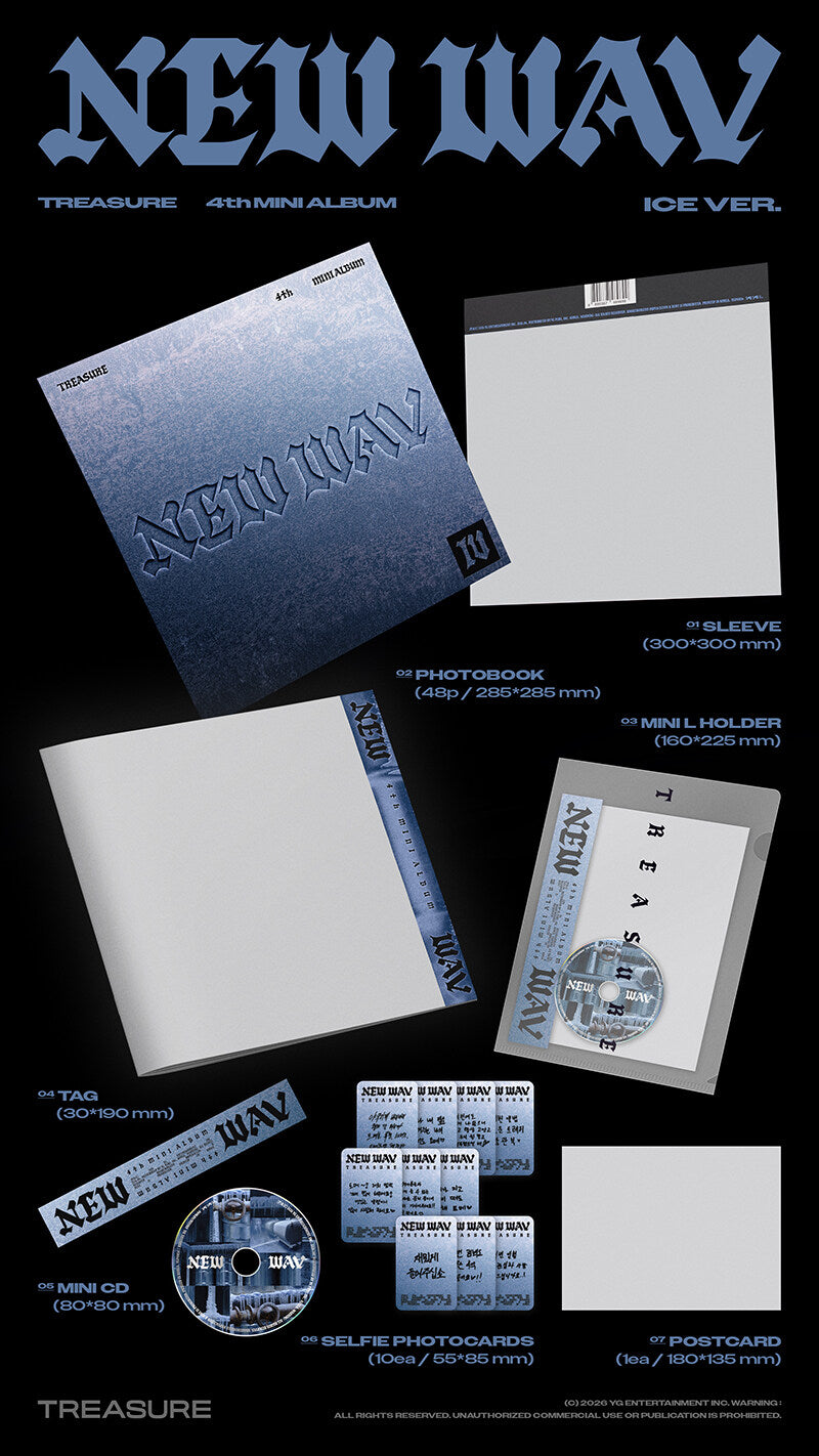 TREASURE 4th MINI ALBUM [NEW WAV]