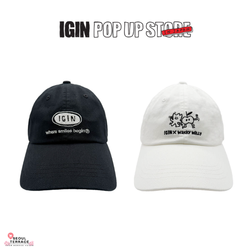 BTS JIN IGIN Pop-Up x WakiWilly Ball Cap