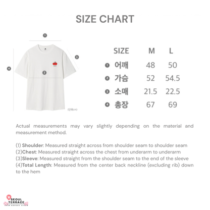 BTS JIN IGIN Pop-Up x WakiWilly Short Sleeve T-Shirt