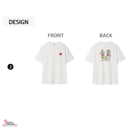BTS JIN IGIN Pop-Up x WakiWilly Short Sleeve T-Shirt