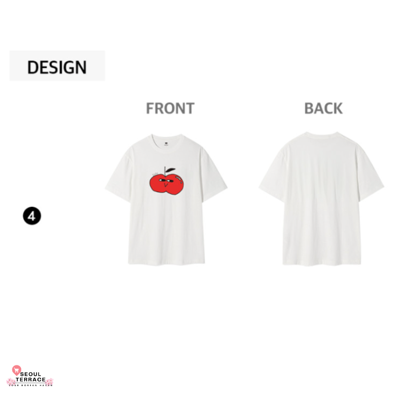 BTS JIN IGIN Pop-Up x WakiWilly Short Sleeve T-Shirt – SEOUL TERRACE BTS JIN IGIN Pop-Up x WakiWilly Short Sleeve T-Shirt – SEOUL TERRACE
